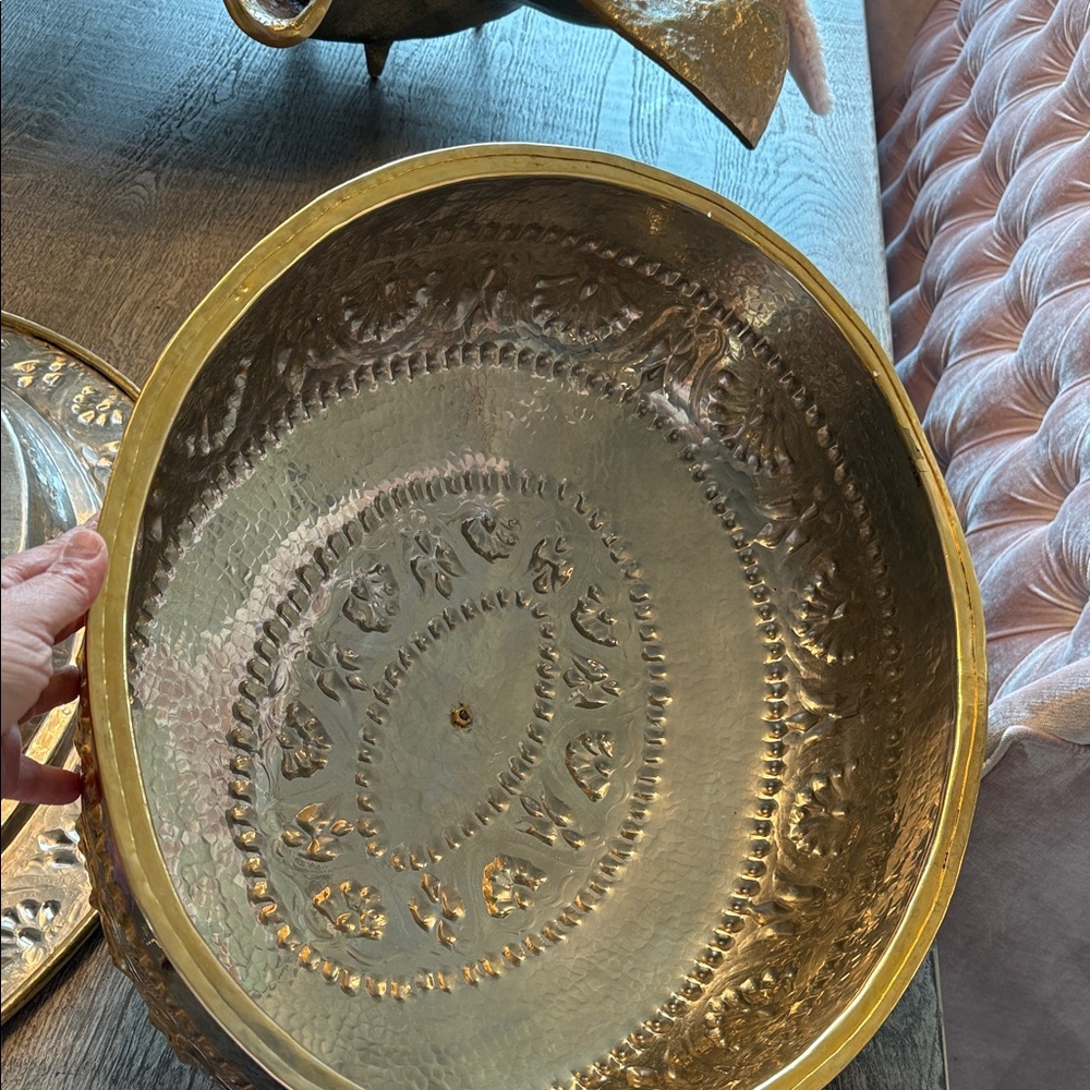 Vintage antique large serving dish - Picture 16 of 17